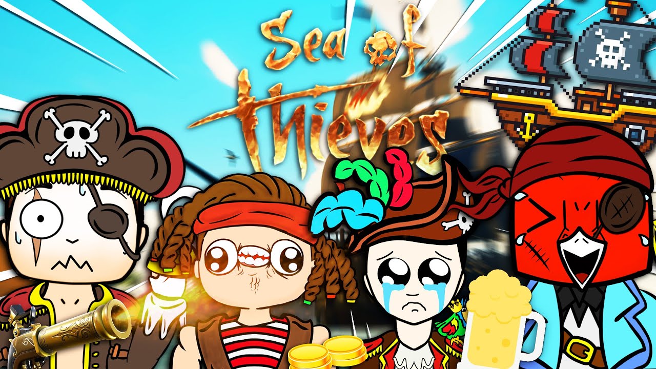 ÉNORME DÉLIRE DE PIRATES ! (SEA OF THIEVES) 🌊