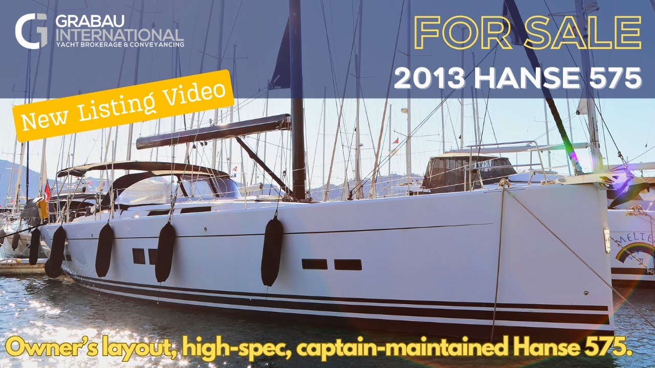 HANSE 575 «Bella Luce» 2013 года | Парусная яхта на продажу через Grabau International