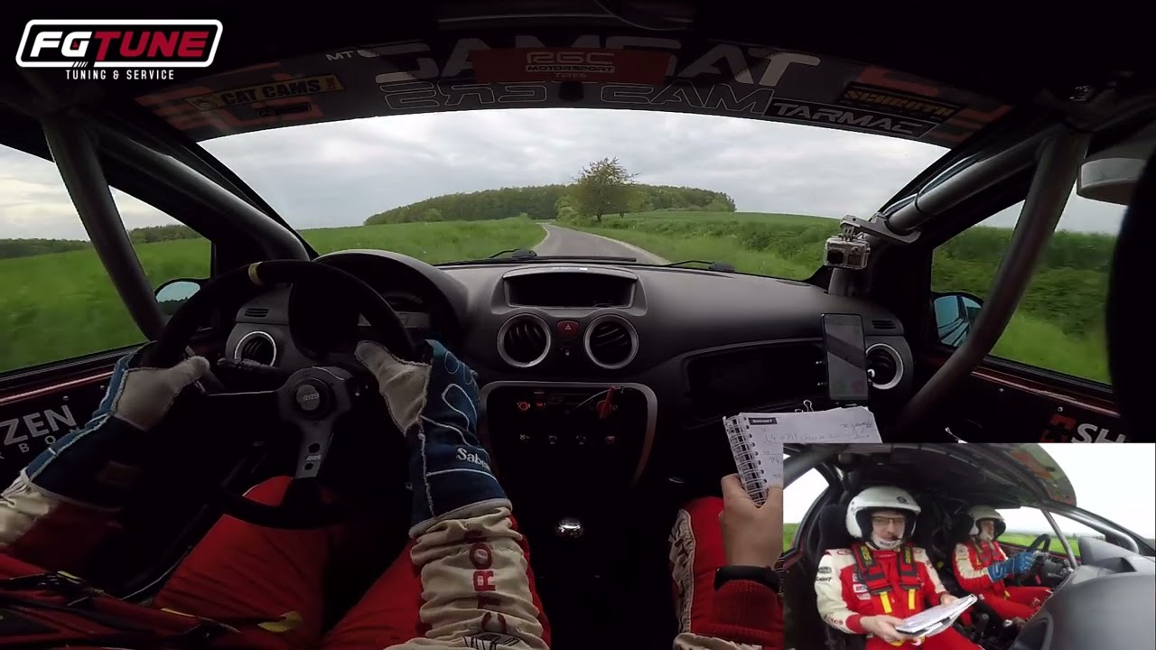 ONBOARD #18 OS 5 Pogwizdów Tarmac Masters 2023 - 4. TEC2000 Rally  - Ferenc, Paduch (Citroen C2)