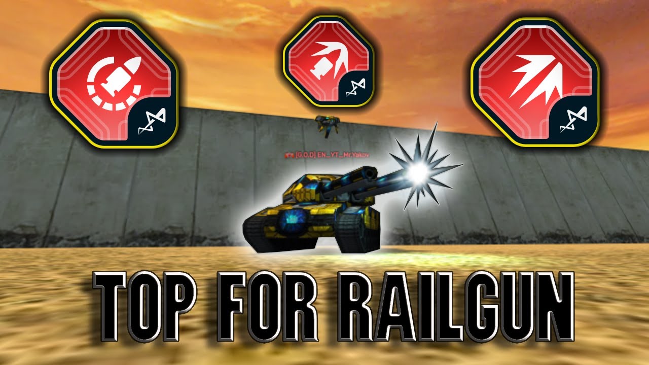 Tanki Online - TOP FOR RAILGUN | EPIC Kills & Highlights!