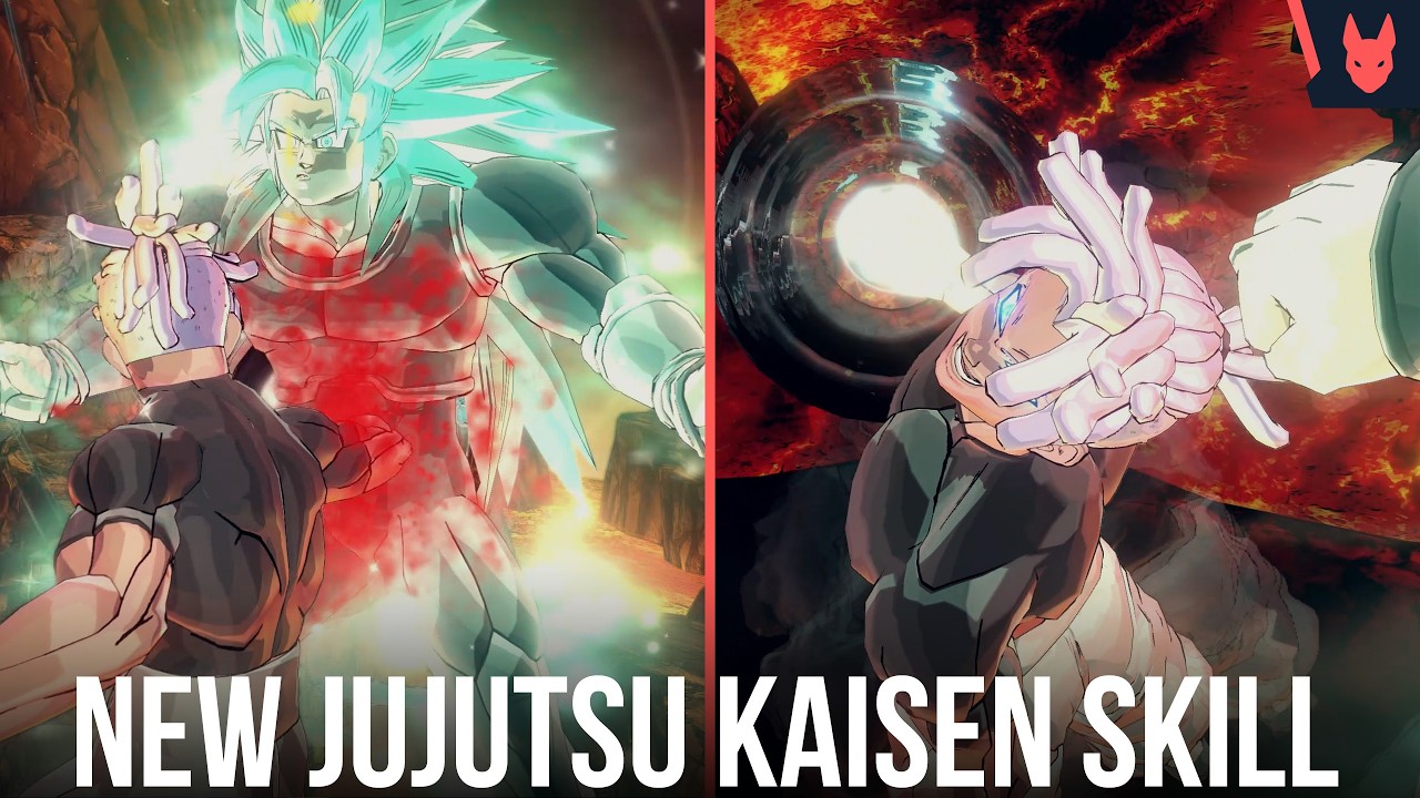 Первая волна | Новый синий контр-приём в кроссовер-навыке Jujutsu Kaisen | Dragon Ball Xenoverse 2