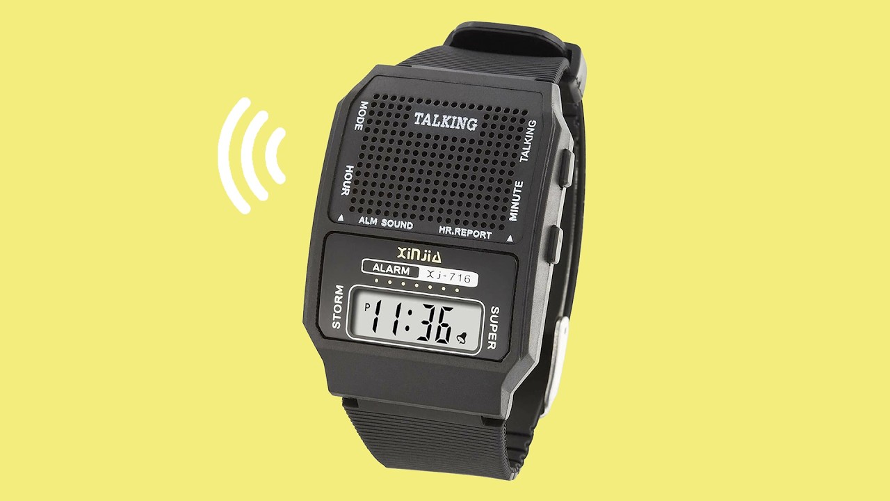 El reloj que HABLA la hora | Talking Watch Review