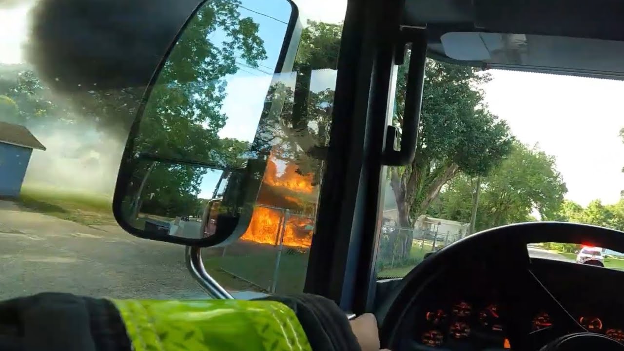First Due Structure Fire During A Holdover - Drivers POV
