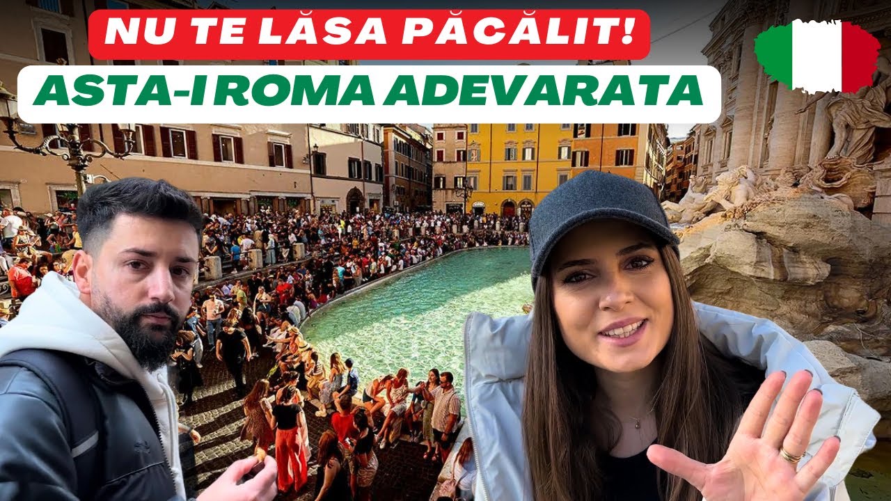 ROMA REALĂ FARĂ FILTRE- Nu e cum credeam… | Italia🇮🇹