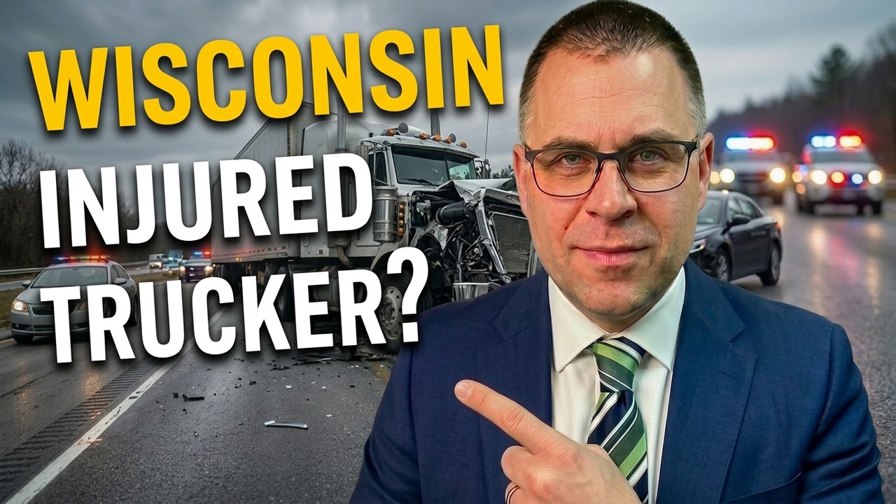 After a Wisconsin Truck Accident, Insurance Already Has a Plan