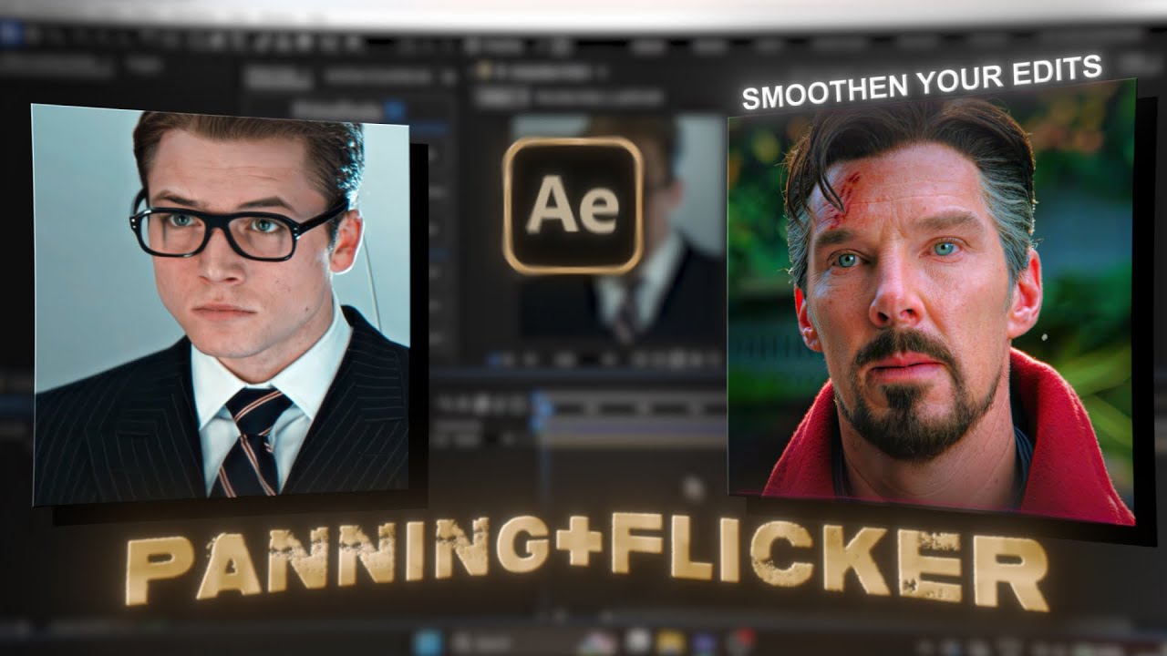 Smoothen your edits With this one Preset - Panning+Flicker | After effects tutorial