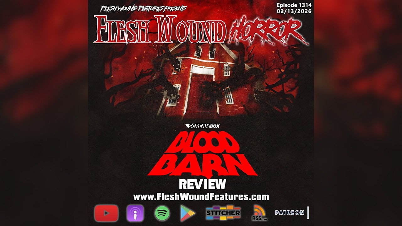 BLOOD BARN (2026) Review | Flesh Wound HORROR | SCREAMBOX | Gabriel Bernini | Chloe Cherry | 1314