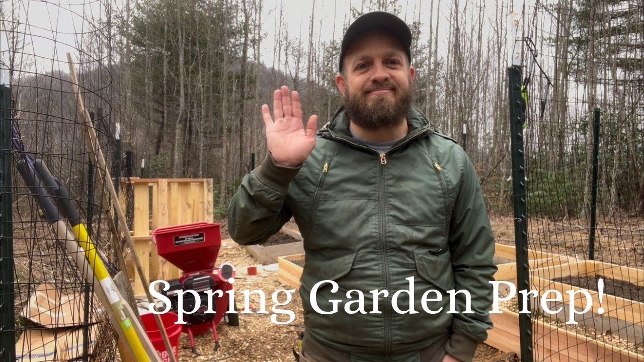 Spring Garden Prep - Moving Raspberries, Building A Compost Bin, and Enjoying the Mountains