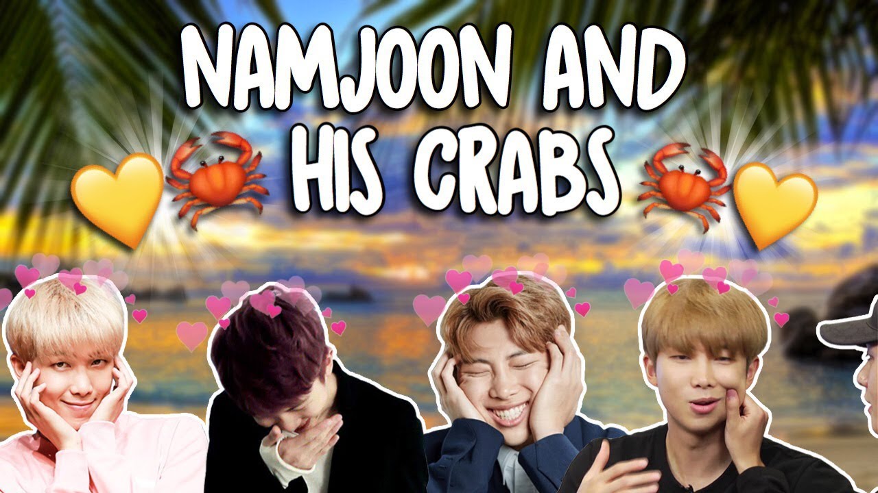 bby boy namjoon & his love for crabs