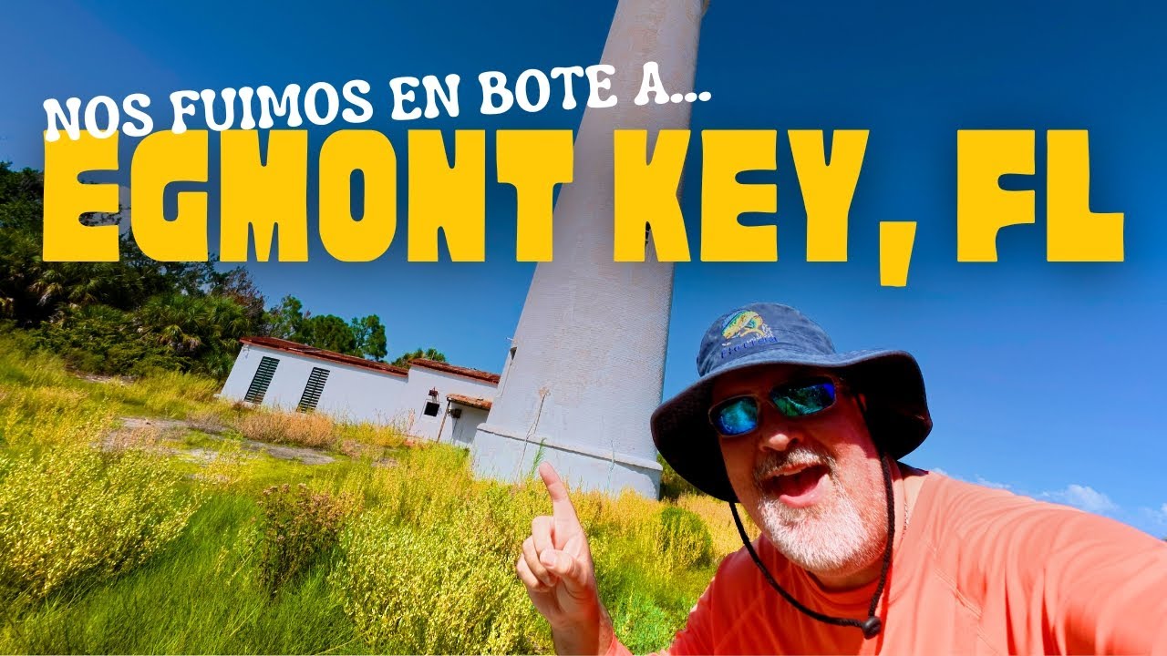 Nos fuimos en bote a Egmont Key Florida
