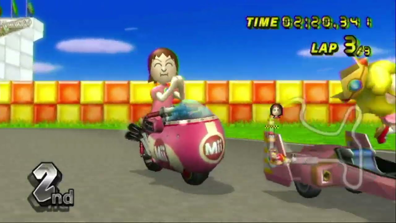 Mario Kart Wii - Large Mii (Female), Spear