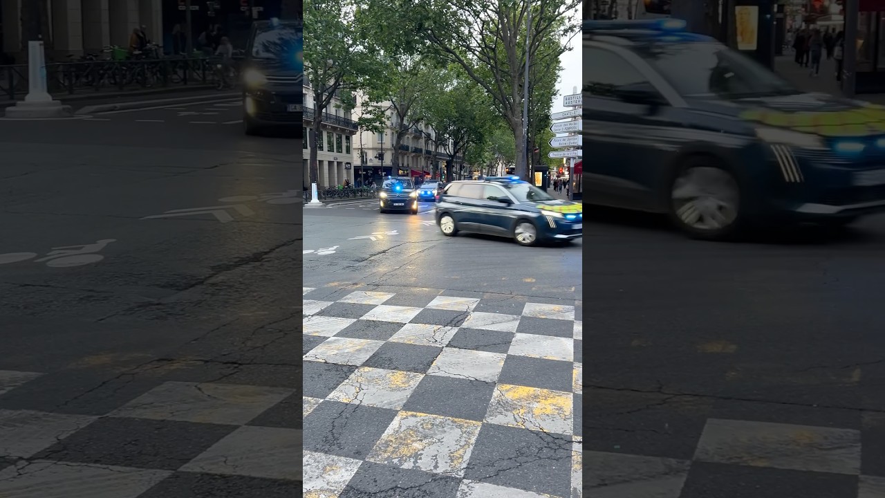 🚨 Convoi s&eacute;curis&eacute; - Escorte gendarmerie et motard