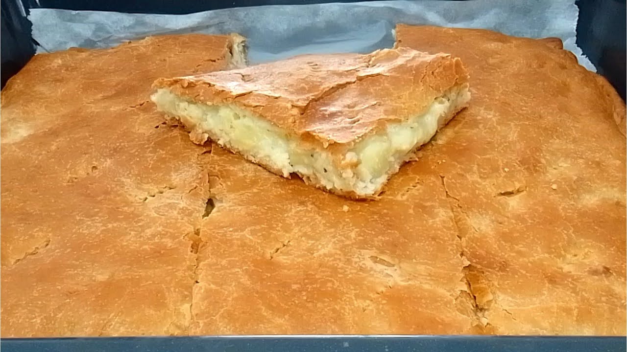 Самое простой и вкусный пирог с картофелем, который понравится всей семье!!!