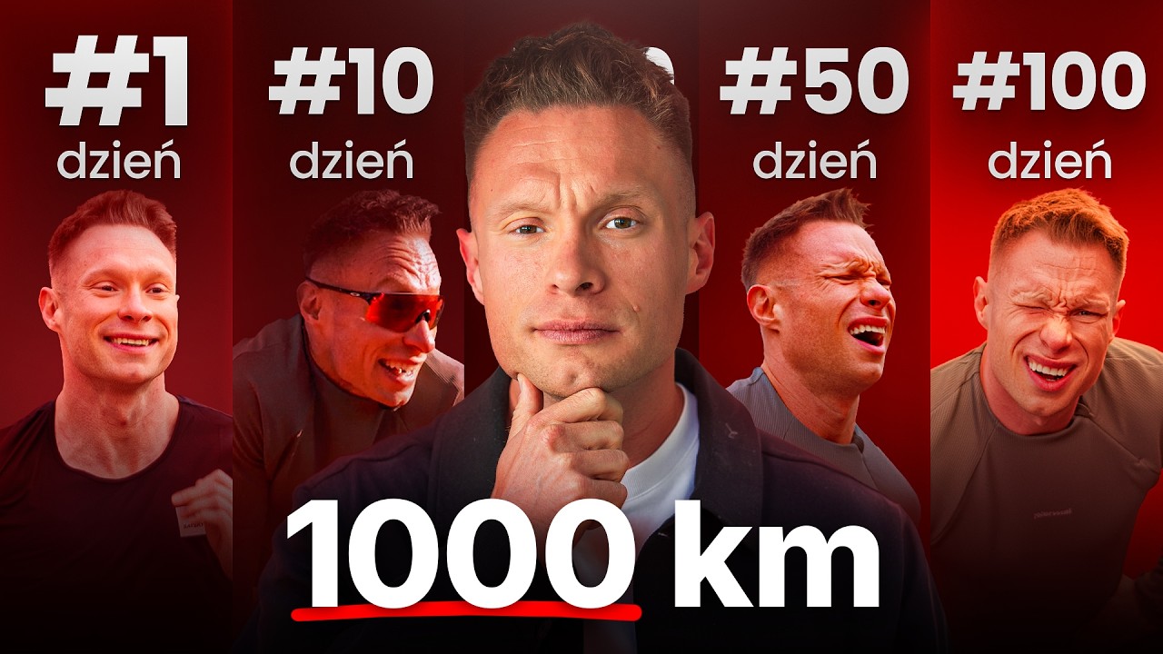 Próbowałem przebiec 1000 km w 100 dni i stało się to…!