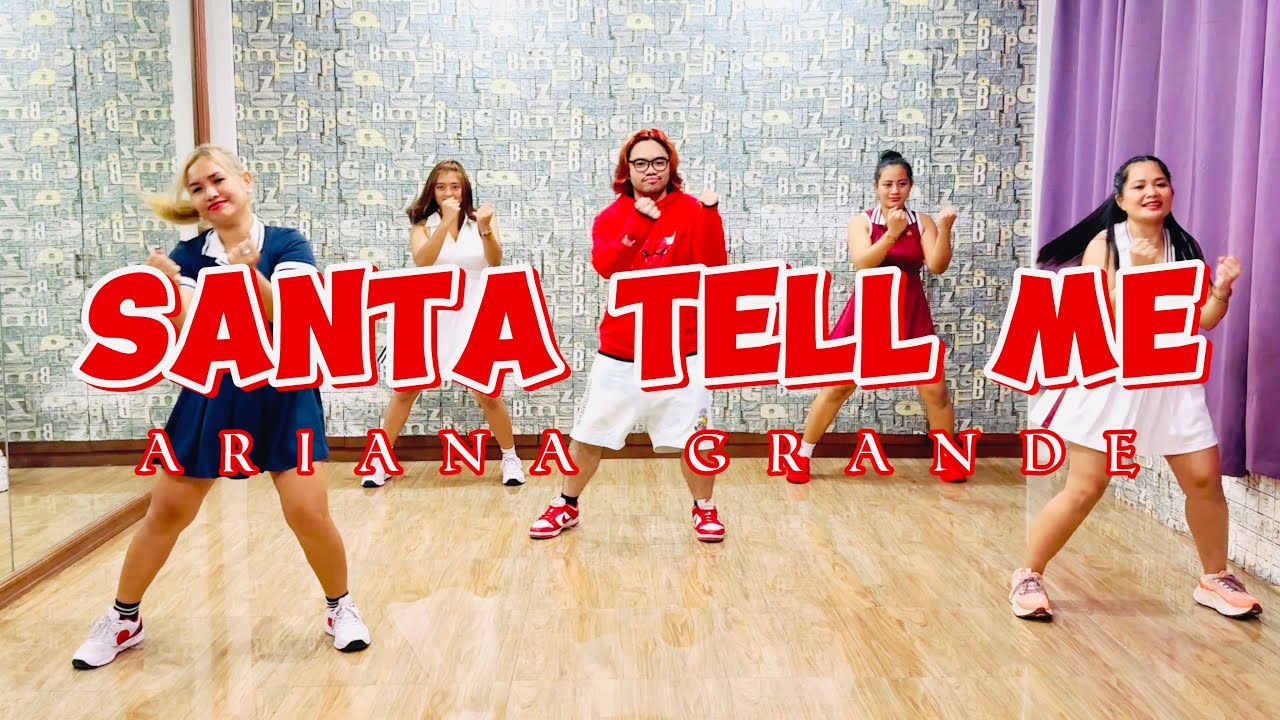 SANTA TELL ME - Dj Lizven Remix (Рождественский танец) Zumba | Mstar Dance Workout