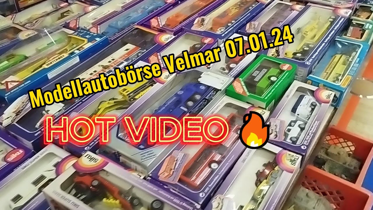 Diecast Vellmar Modellautobörse 07.01.24 Miniatur Model Car Fair