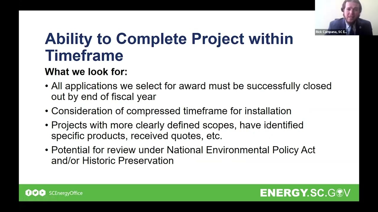 Energy Office Mini-Grant Program: Tips for Writing a Strong Application