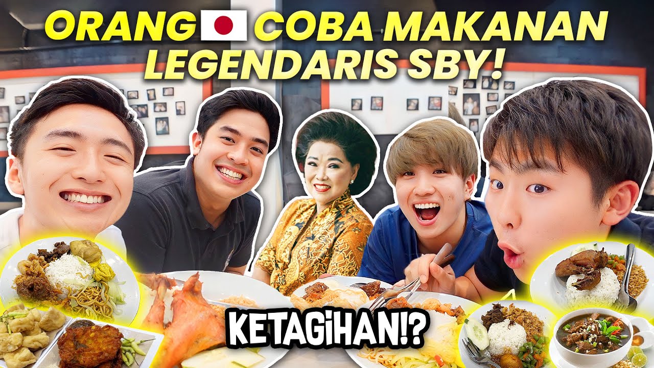 ORANG JEPANG COBA MAKANAN & SAMBAL LEGENDARIS SURABAYA!! KETAGIHAN!? | WASEDABOYS VLOG