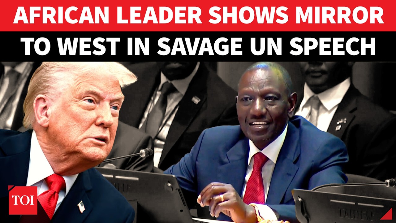 African Leader Holds Mirror To West In Fiery UN Speech; 'WE WON'T ACT BY YOUR RULES...': | Watch