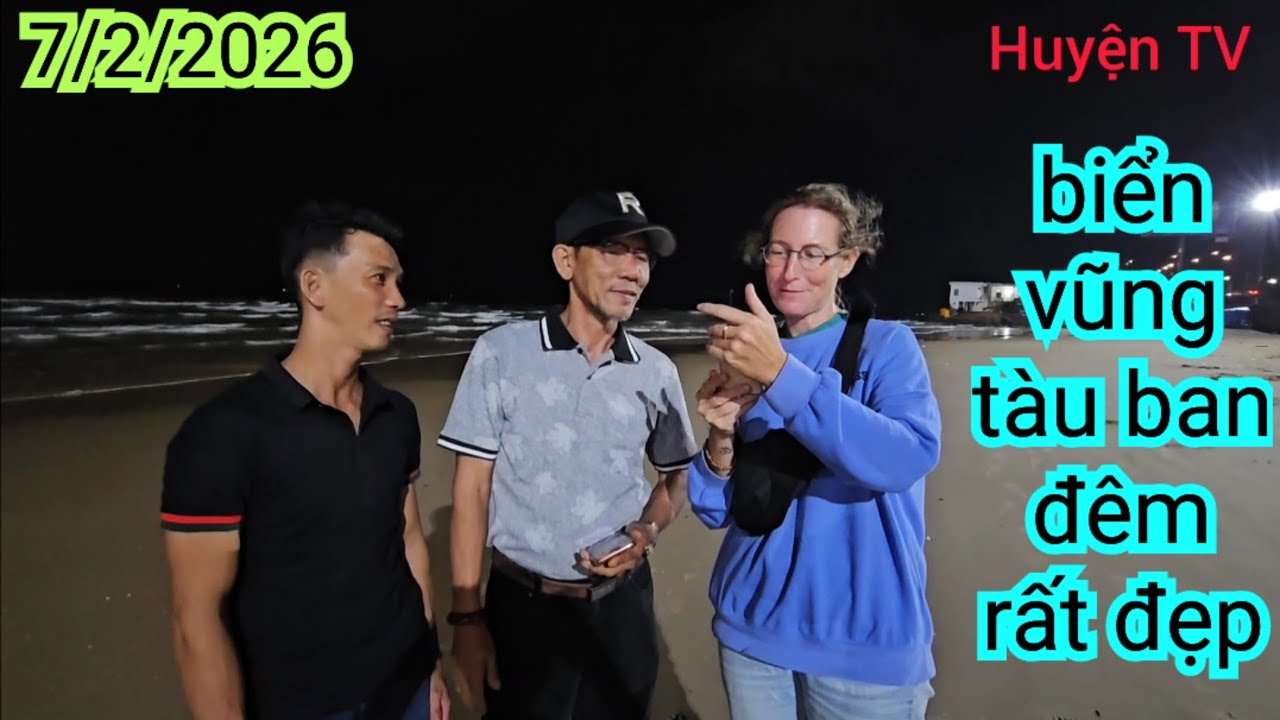 BIỂN VŨNG TÀU BAN ĐÊM RẤT ĐẸP
