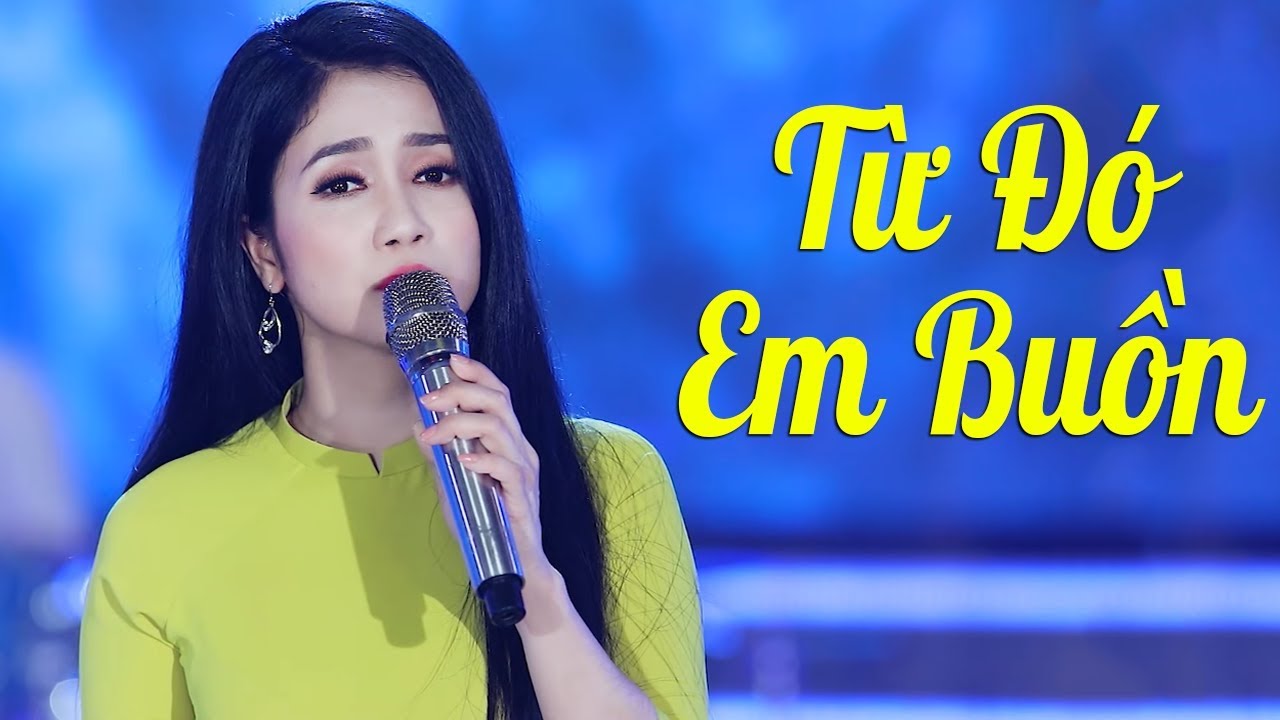 Từ Đ&oacute; Em Buồn - Phương Anh Bolero | Official MV