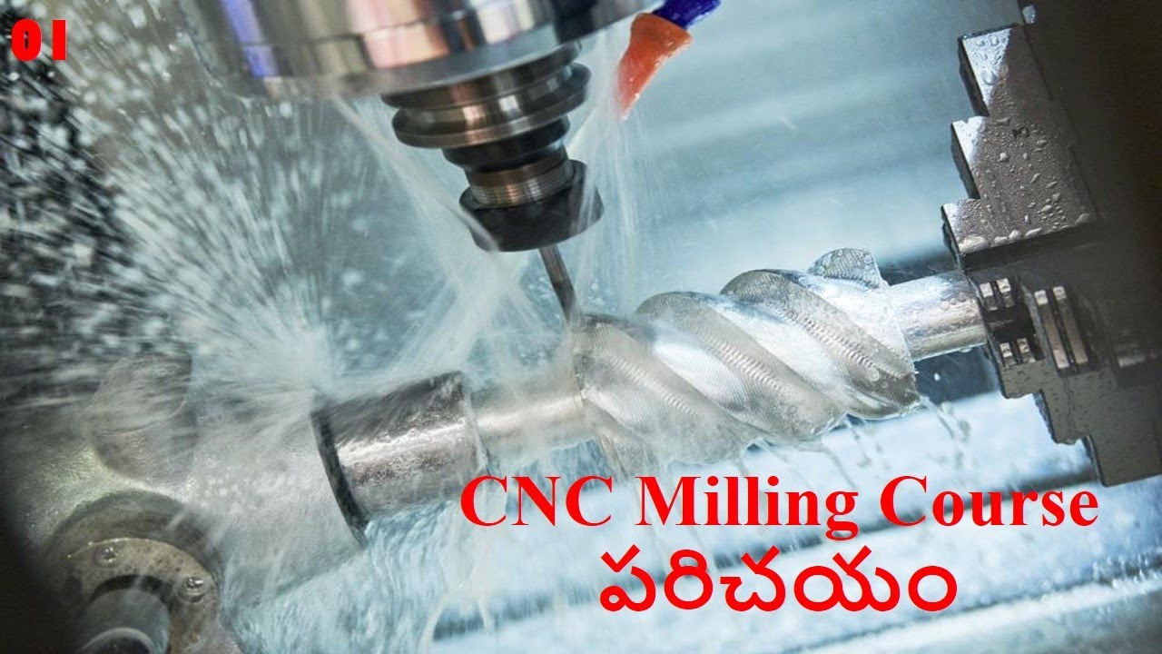 1.Intro CNC Milling program Telugu #cncmilling #cad #cam #telugu #mechanical #cncprogramming #cnc