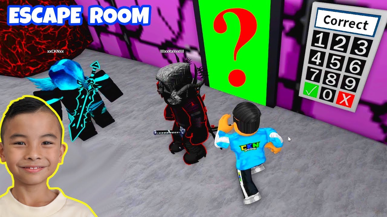 Escape Room Fun Roblox Kaison CKN