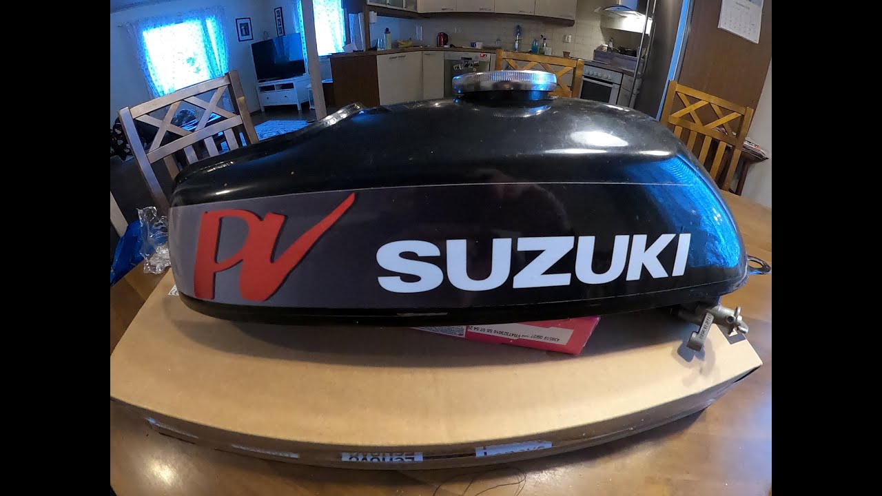 Suzuki pv tankin teippaus, onnistuuko nyt?