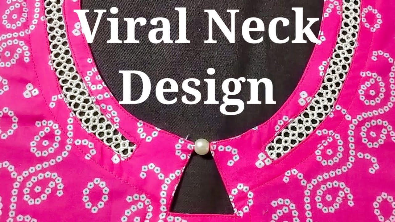 New Popular & Stylish Neck Design 2025 | Pakistani Gala Design Cutting And Stitching
