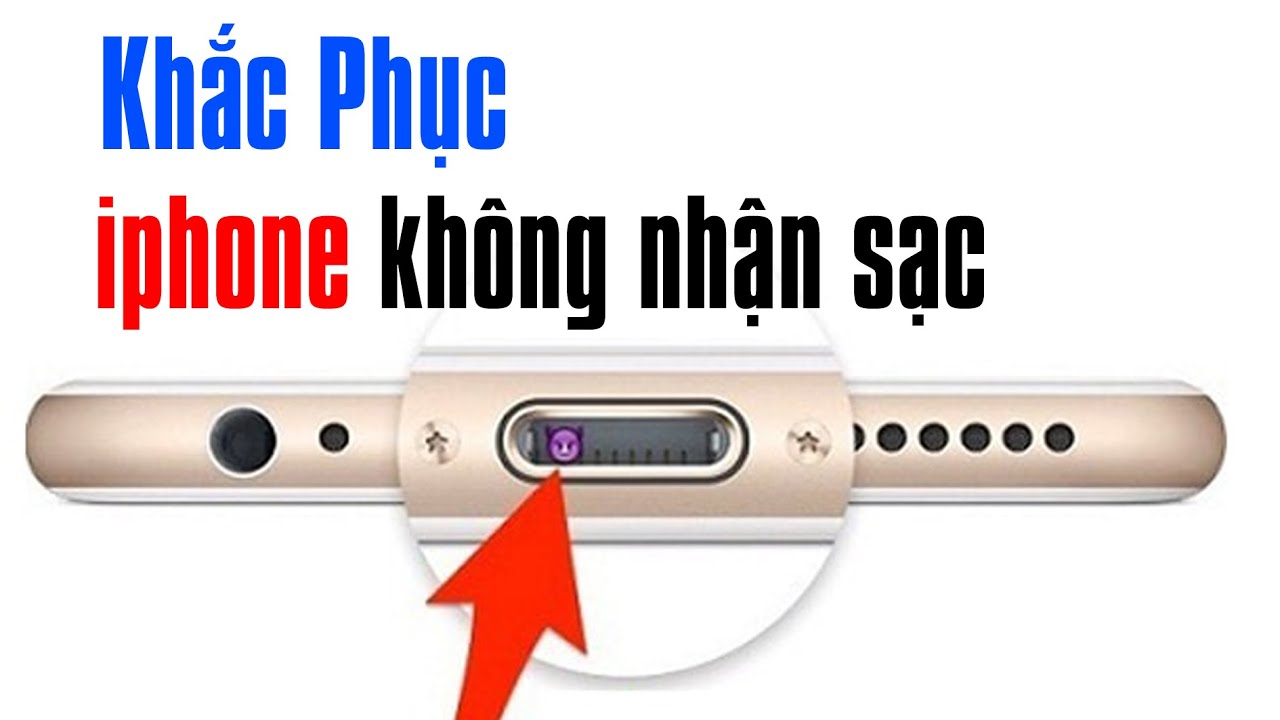 Cách khắc phục iphone không nhận sạc | iphone sạc chập chờn!