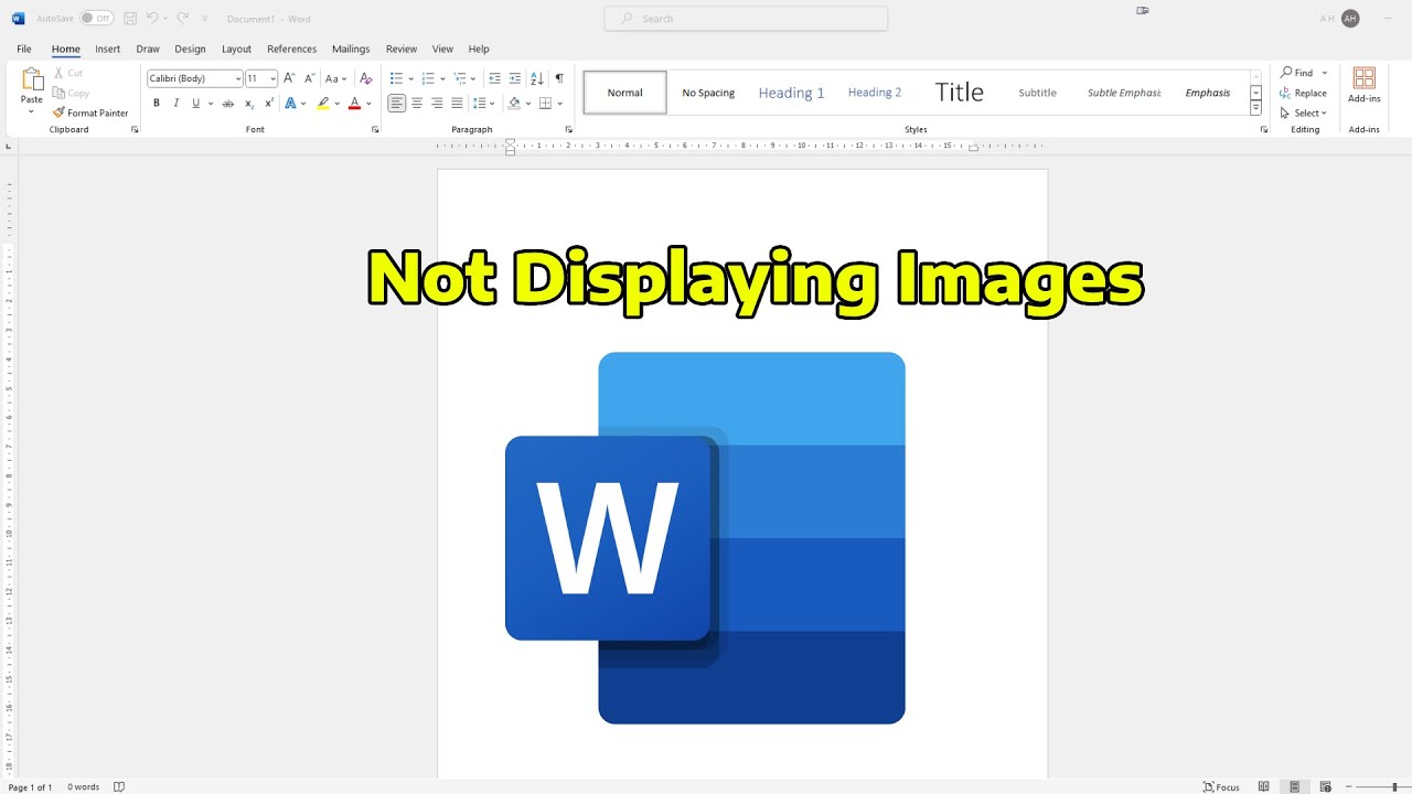 How To Fix Microsoft Word Not Displaying Images in Windows 11