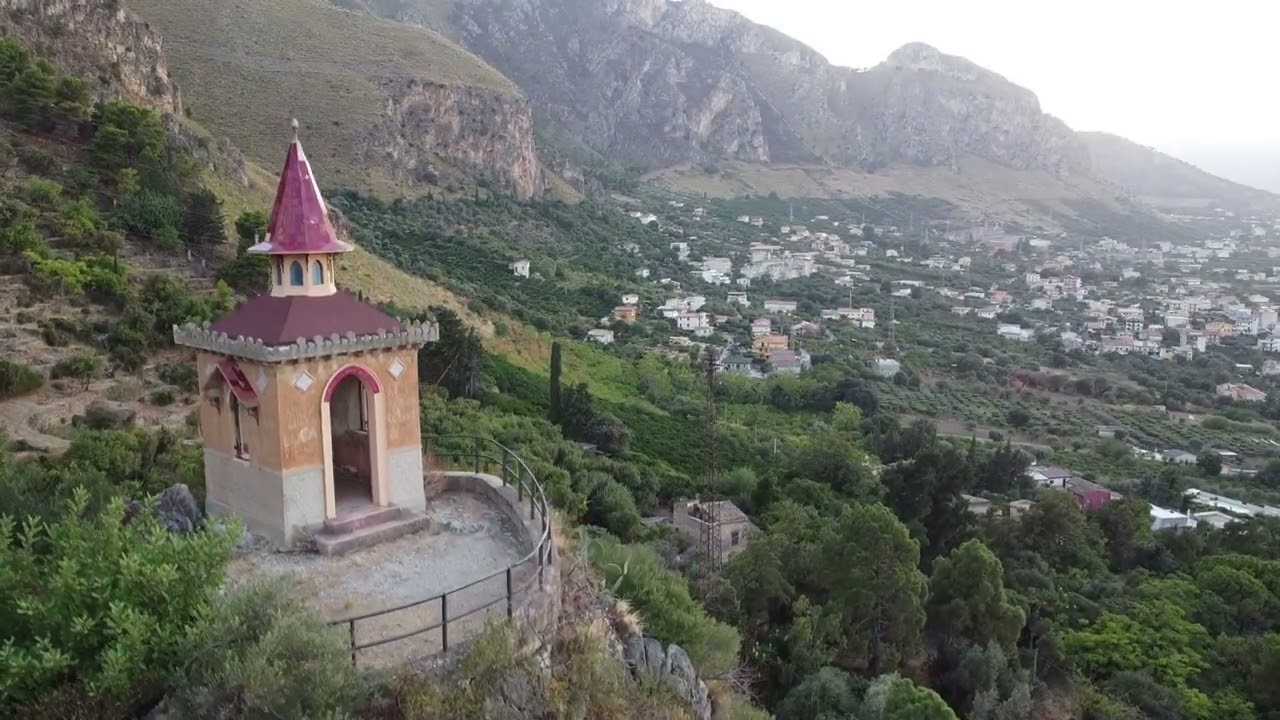 la casetta dei 7 nani a Monte Grifone Palermo riprese con dji mini se