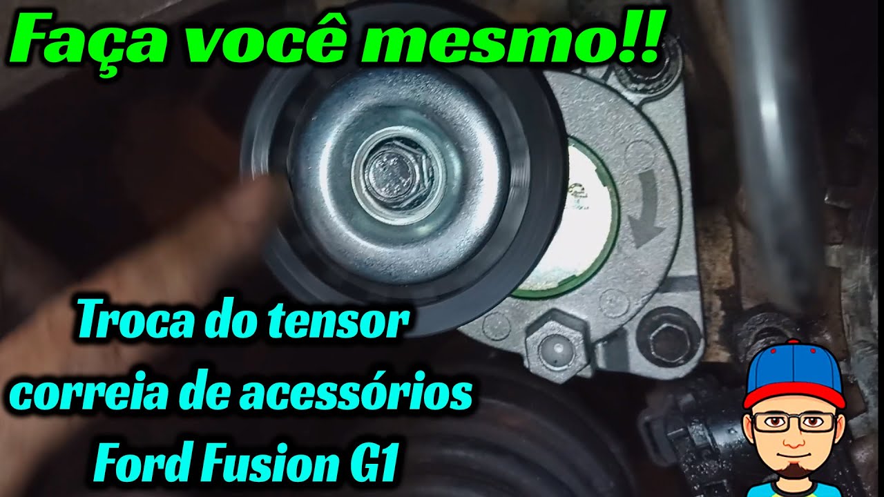 Tensor da correia do Fusion G1 - SEL 2.3 - Troque voce mesmo!!!