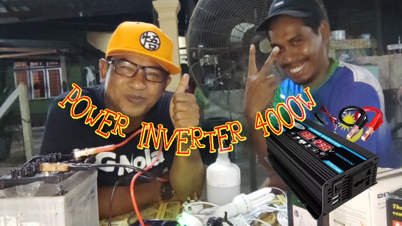 Unboxing dan Review Power Inverter 4000W #2