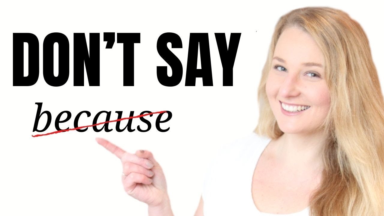 Stop saying 