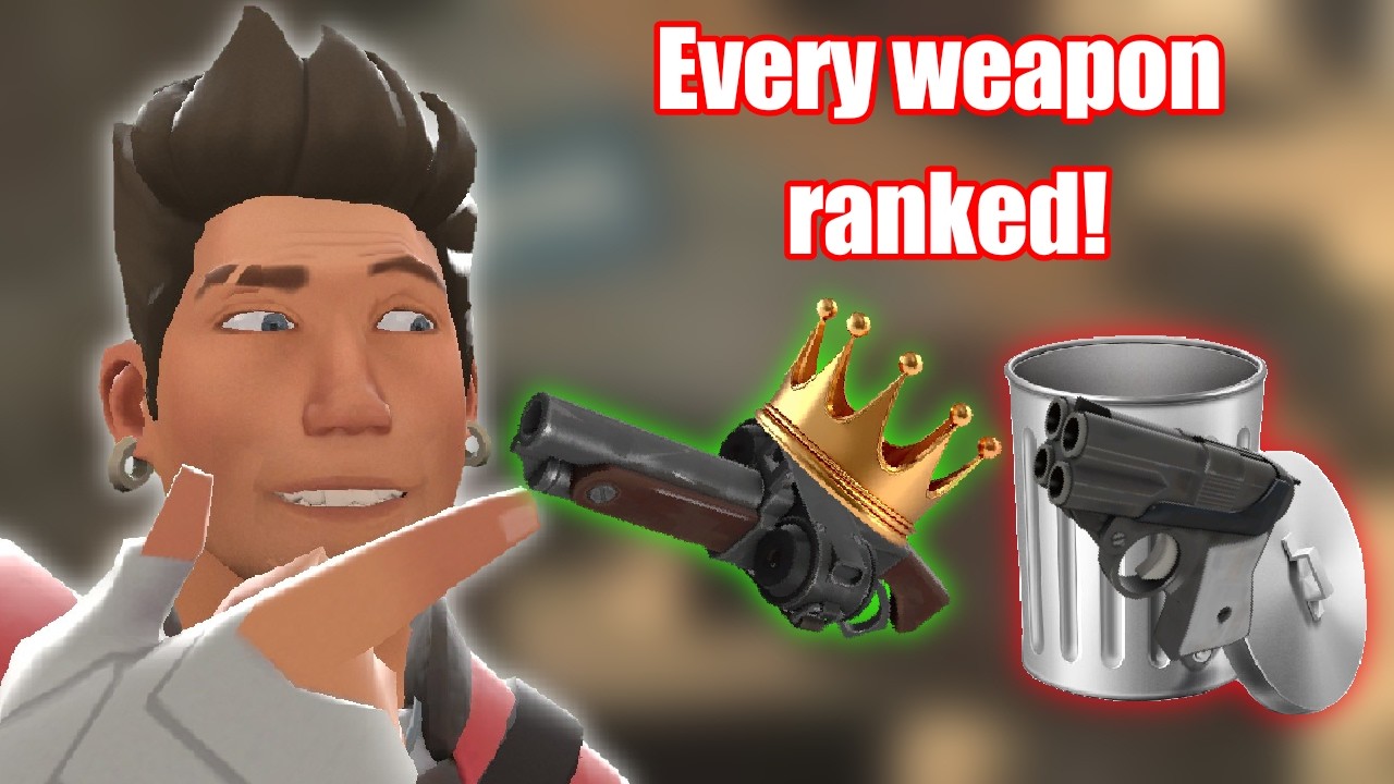 (TF2) Every scout weapon RANKED!