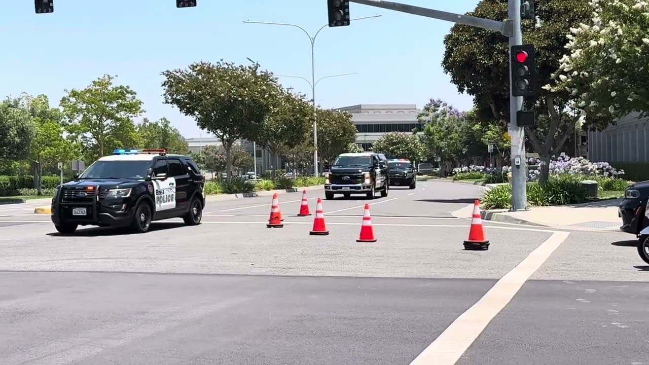 Procession held for fallen Baldwin Park Police officer