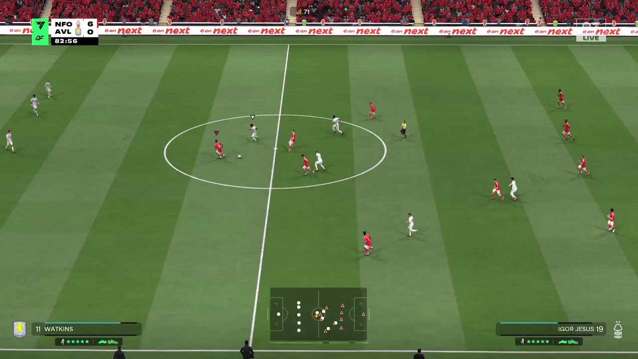 Serie B N Forest vs Aston villa