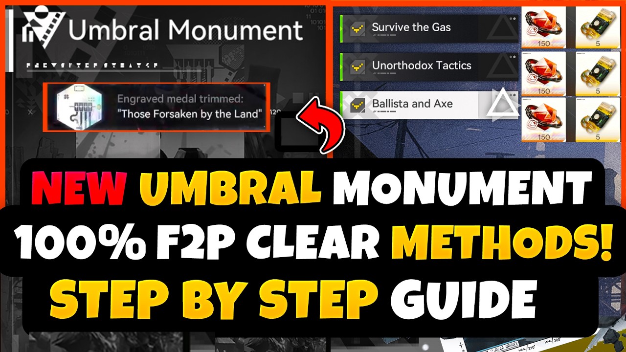 NEW Umbral Monument 100% FULL AGONY F2P Clear Methods | Step By Step Guide