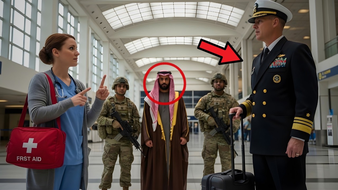 The New Nurse Gave a Secret Signal to a SEAL Admiral at the Airport — Then the ER CEO Froze