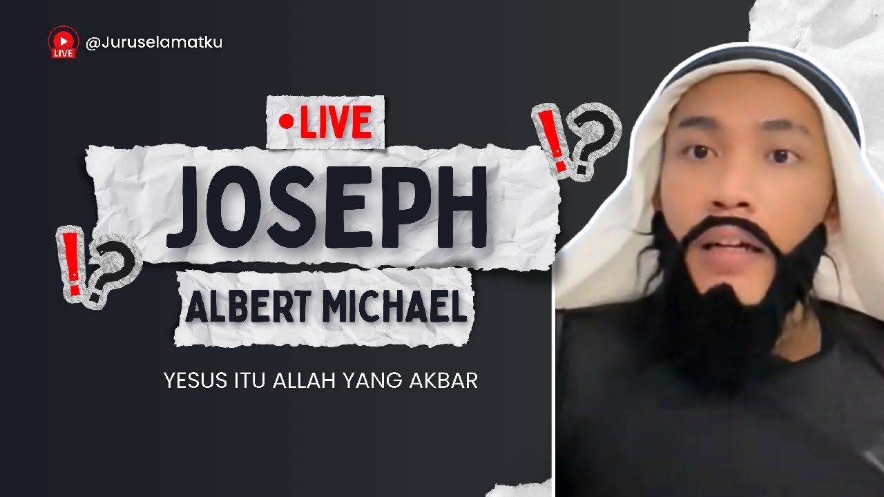 ADA MANTAN PESANTREN MURTAD - ESLAM MAKIN DITINGGALKAN‼️ (Live JOSEPH ALBERT MICHAEL 1/3/26)