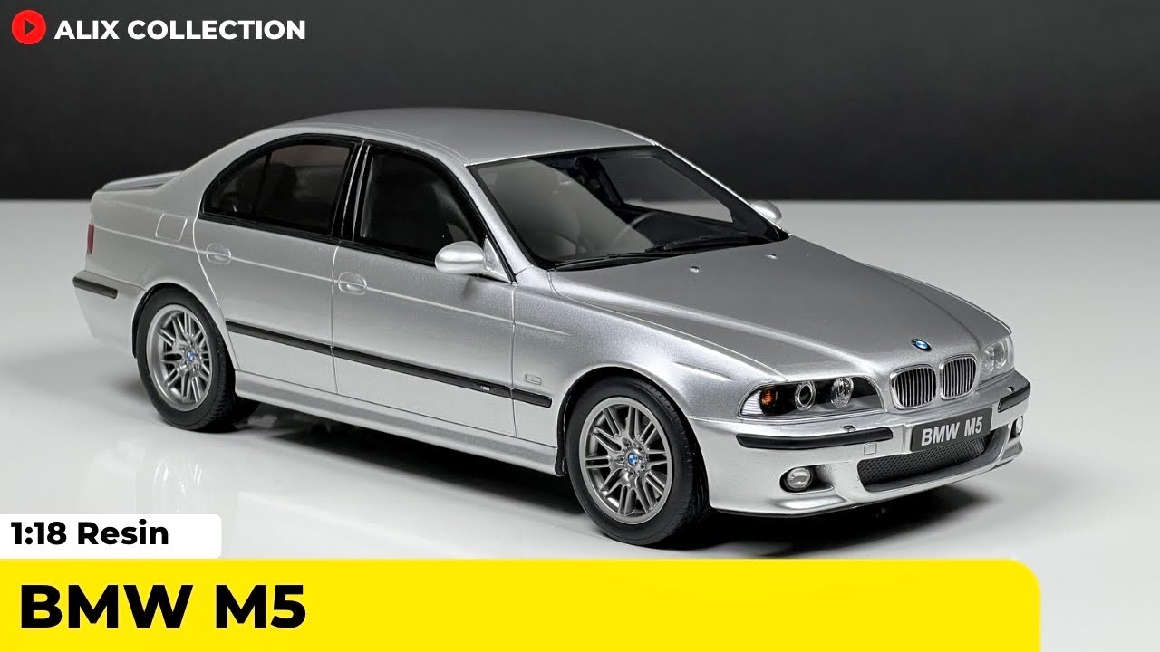 Unboxing of BMW M5 (E39) 1:18 Scale Model Car by Otto Models (4K)