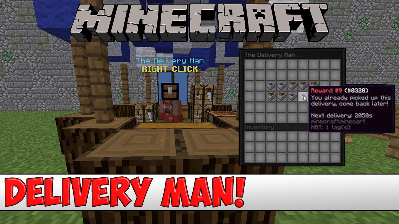 Minecraft Plugin Tutorial - Delivery Man