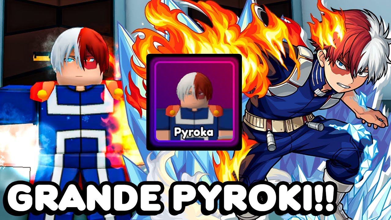 LÁ ELE!! PEGUEI NO PYROKI E FIQUEI GRANDÃO NA GUERRA ANIME CHAMPIONS