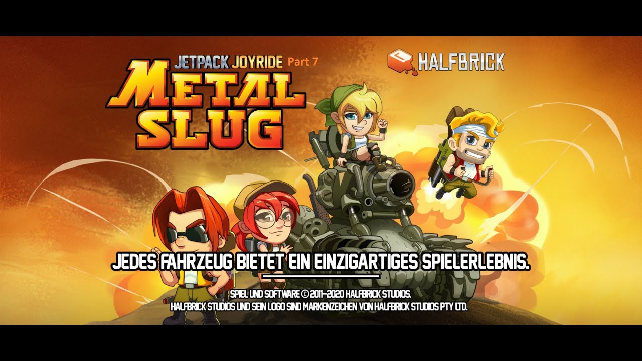 Jetpack joyride part 7:Metal Slug