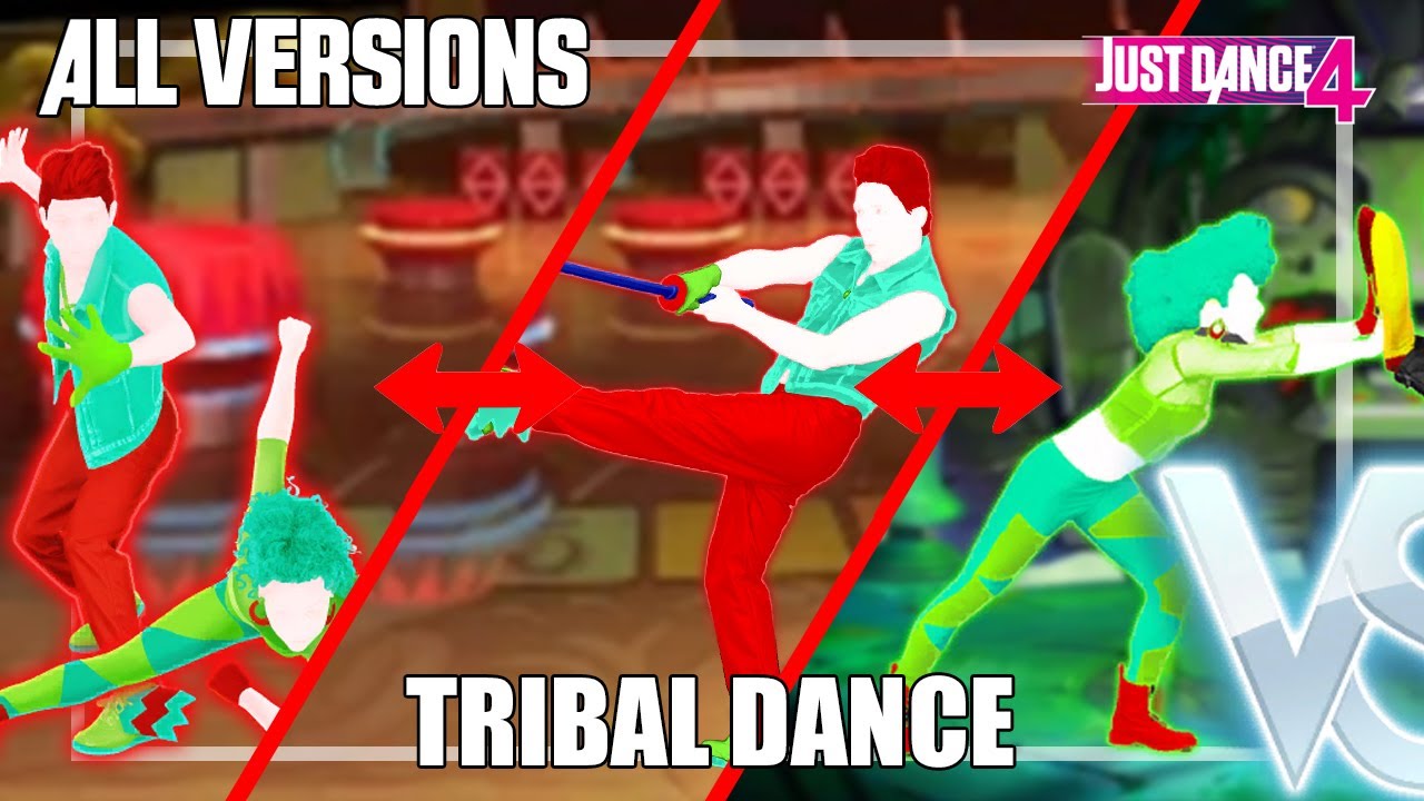 JUST DANCE COMPARISON - TRIBAL DANCE | CLASSIC X KATANA ALTERNATE X BATTLE