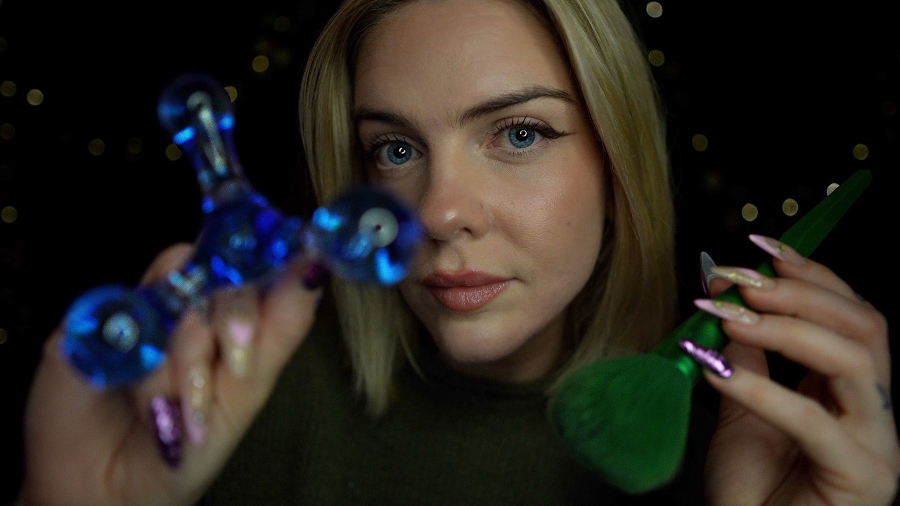 4K ASMR | je te donne des frissons dans le dos 💤 (triggers visuels, layered sounds…)