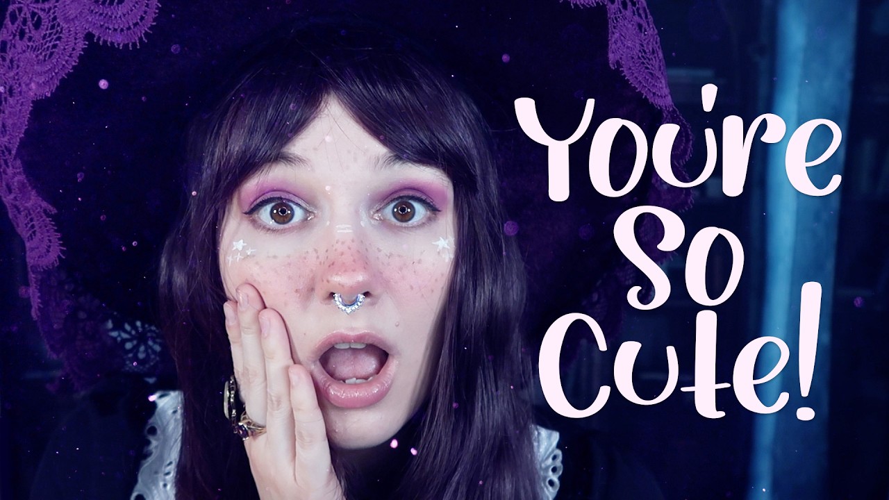 💫 YOU'RE MY BLACK CAT! WITCH GIVES YOU SCRITCHENS & SMOOCHES, PURRING, INTENSE LAYERED ASMR 💫
