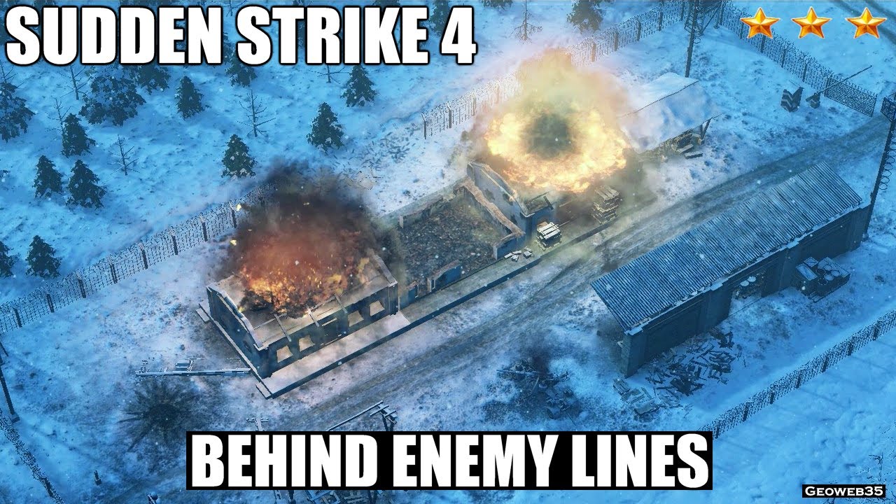 Sudden Strike 4 Behind Enemy Lines Bonus Mission 02