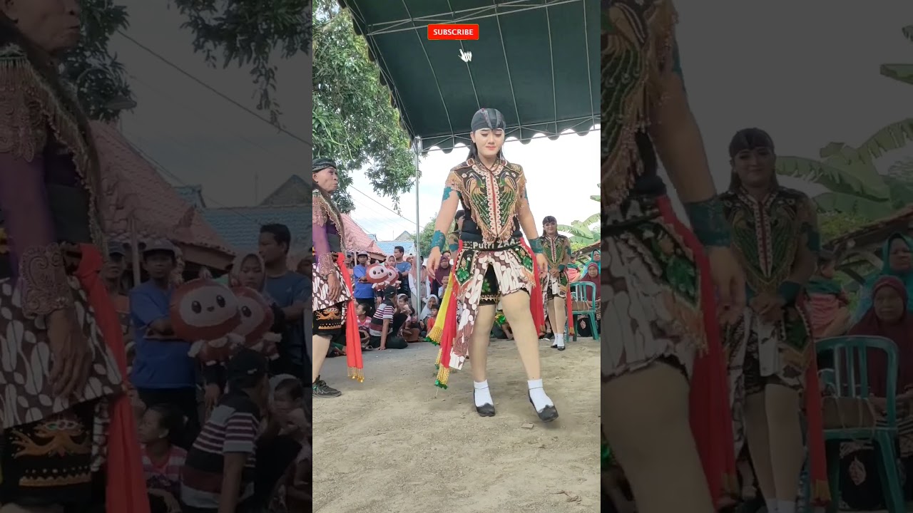 tari jathilan cantik reog ponorogo